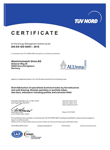 EN ISO 50001能源治理系统认证